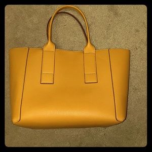 Yellow Tote Handbag